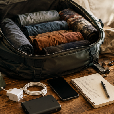 Check list materiel : guide du voyage étudiant